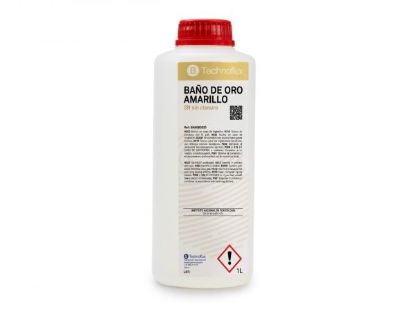 TECHNOFLUX -BAÑO DE ORO AMARILLO 3N SIN CIANURO1 Li